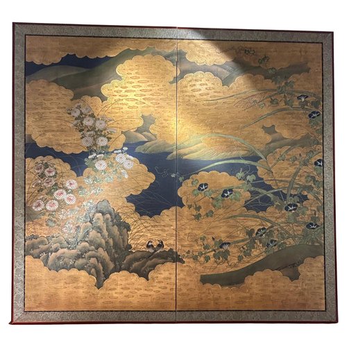 Les Paravents japonais de paysages. Bd.1: 1500 - 1650. Bd.2