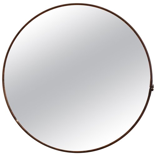 Large Concave Parabolic Mirror, 1890s for sale at Pamono