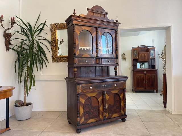 Wilhelminian Style Kitchen Buffet Cabinet for sale at Pamono