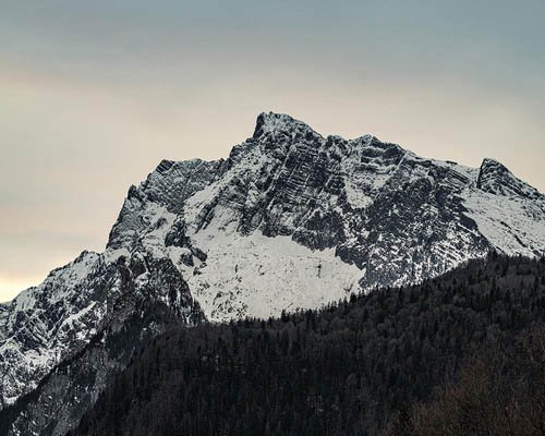 Bernhard Lang, Bavarian Chief Mountain Landscape, Limited Edition ...