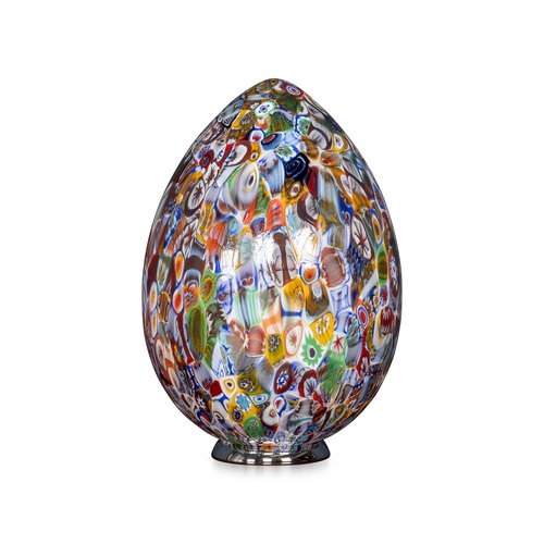 伊90s vintage lump made in Italy ムラーノガラス Vintage Italian Italy Murano Glass Lamp Silver Flecks. For