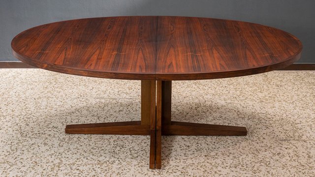 Extendable Dining Table by John Mortensen for Heltborg Møbler