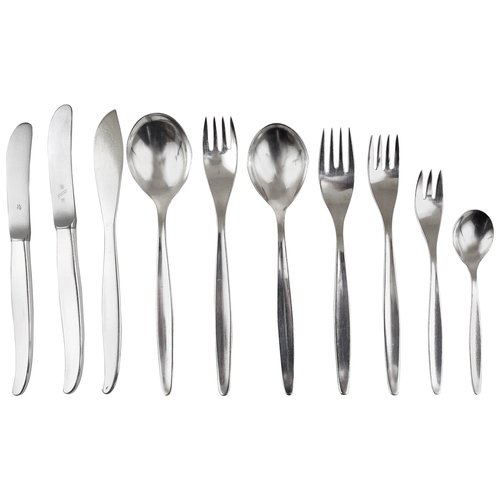Silver-Plated Stockholm Flatware by Kurt Mayer for WMF, Germany