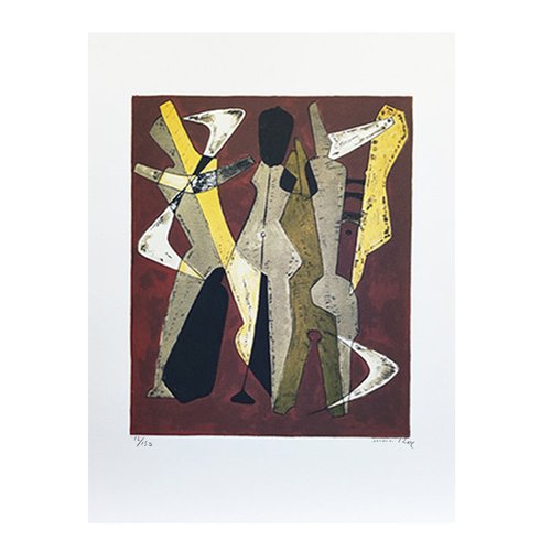Man Ray, Promenade, 1960s, Lithograph for sale at Pamono
