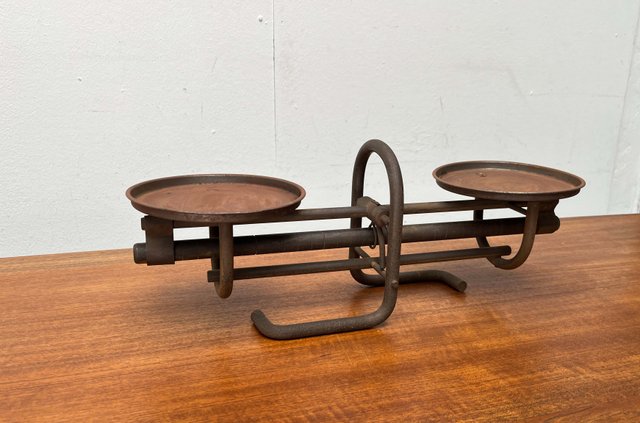 Art Deco Minimalist Metal Balance Beam Scale for sale at Pamono