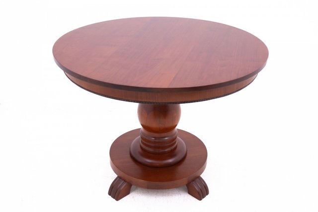 Antique Northern European Round-Top Table, 1890s for sale at Pamono