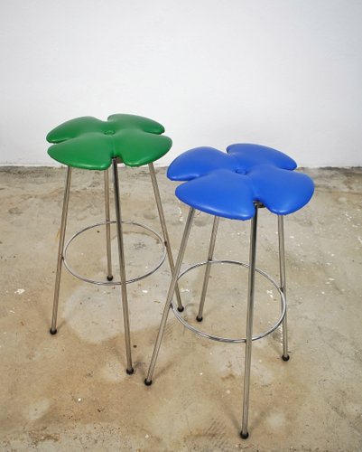 Effezeta Clover Stools, Set of 2 for sale at Pamono