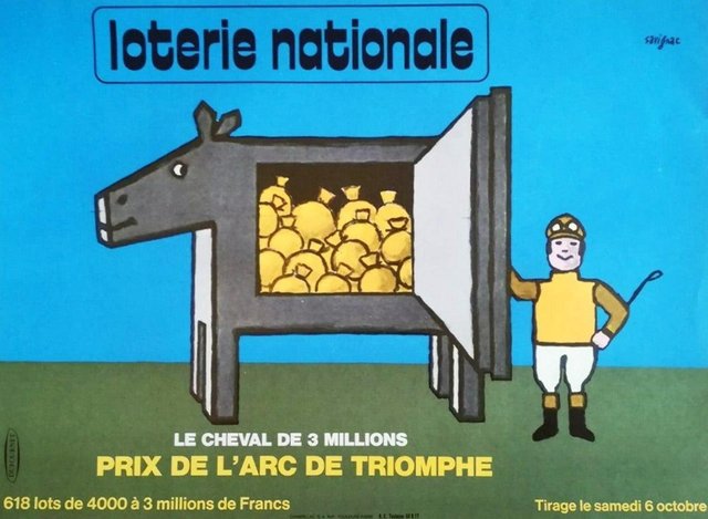 Loterie Nationale SAVIGNAC サヴィニャック1972年 Loterie Nationale SAVIGNAC サヴィニャック1972年 National