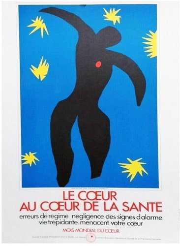 Henri Matisse, 1972, Icarus Poster for sale at Pamono