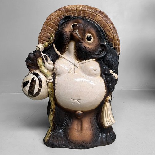 ジャンク　tanuki3 mid-century-japanese-tanuki-