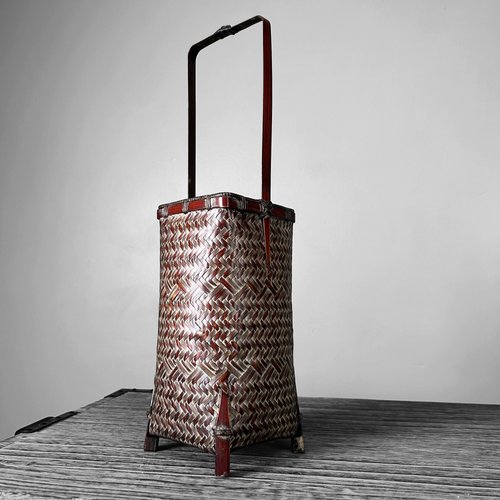 Japanese Ikebana Flower Basket, 1960s for sale at Pamono