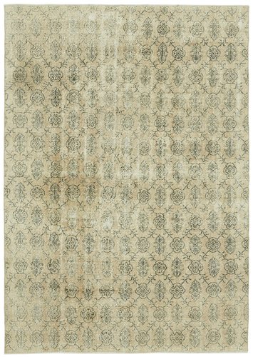 Vintage Turkish Beige Area Rug for sale at Pamono
