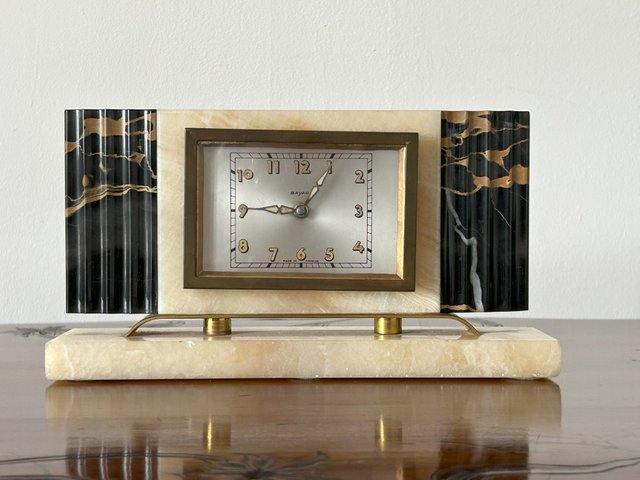 20s 30s vintage art deco table clock 【公式通販】