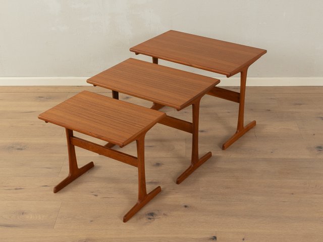 Vintage Nesting Tables by Kai Kristiansen for Vildbjerg