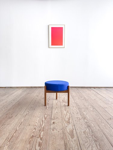 Mid-Century Modern Danish Stool in Teak, 1950s for sale at