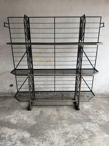 Large Industrial Steel Bakers Rack Display for sale at Pamono