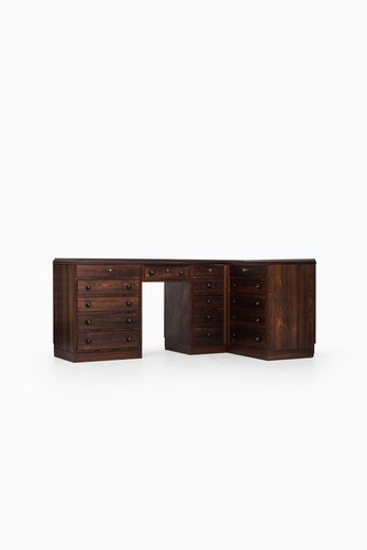 Mid Century Corner Desk Storage Unit By Frode Holm 1950s For