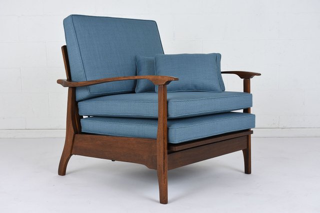 Mid Century Reclining Lounge Chair 1960s For At Pamono