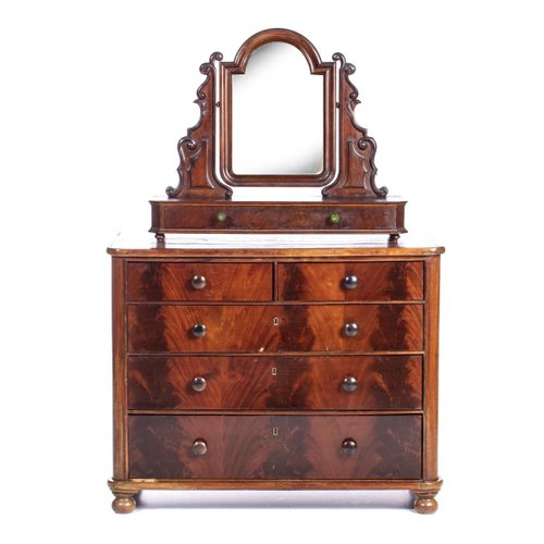 red mahogany dresser Acme Furniture Louis Philippe III 19525 style posts that enhance the decorative edge Moana Dresser, 4 Drawer