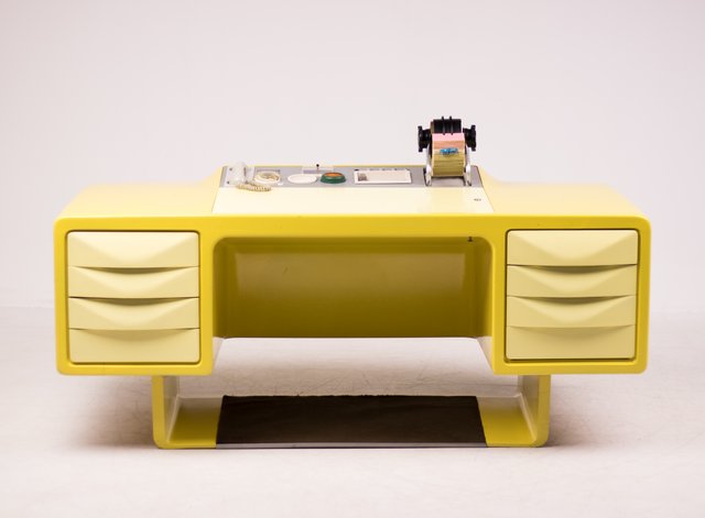 Vintage Fiberglass Director S Desk By Ernest Igl For Wilhelm