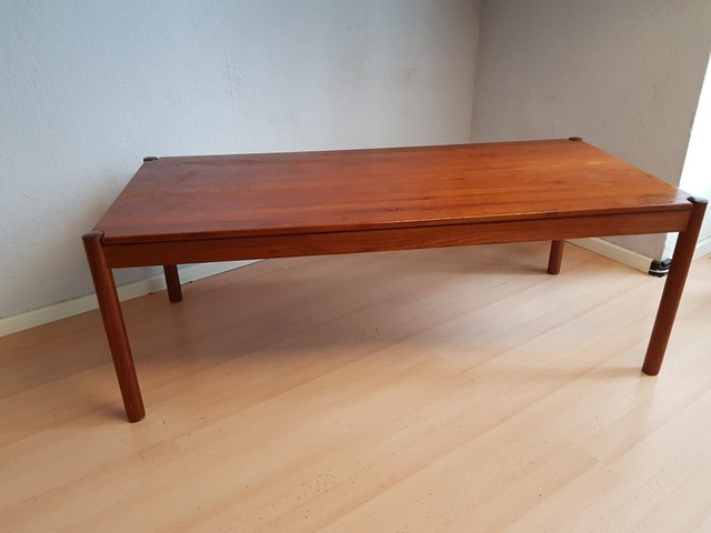 Large Teak Coffee Table By Magnus Olesen For At Pamono