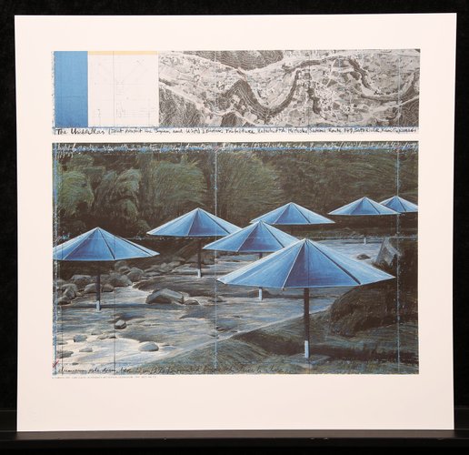 アート・デザイン・音楽 Christo The Umbrellas 234: CHRISTO, The Umbrellas, Joint Project for Japan and the