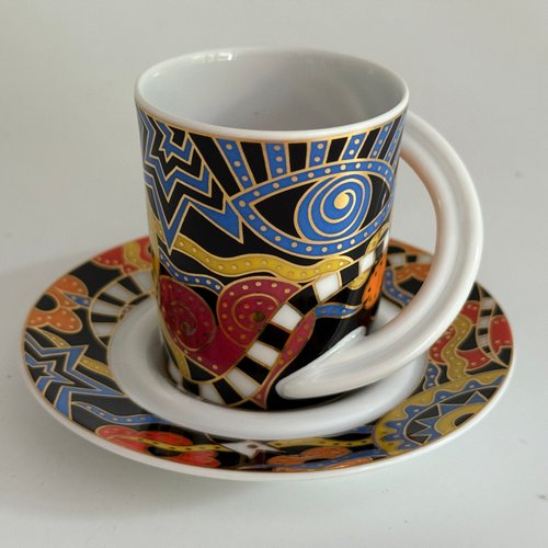 No. 22 Espresso Collector's Cup and Saucer by Yang for Rosenthal