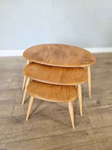 ERCOL 『pebble』　ネストテーブル アーコール ペブル ネスト テーブル / ercol 'pebble' nest of