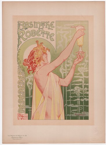 Privat Livemont, Absinthe Robette from Les Maîtres de L'Affiche