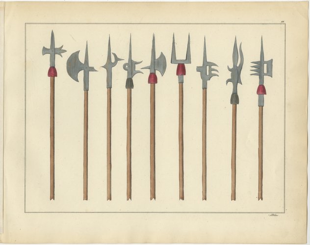 arma de asta egipcia