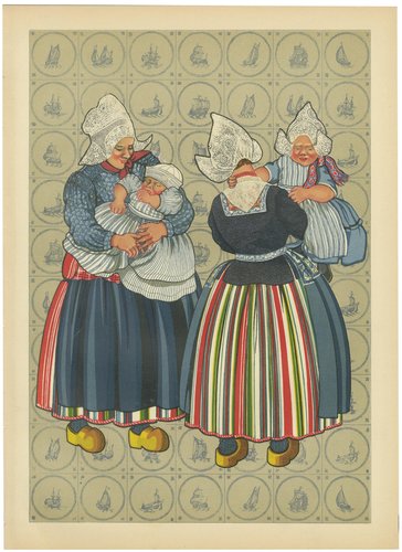 netherlands traditional dress In modern Netherlands, one local keeps Dutch alive DUTCH GIRL COSTUME: South Hollander,