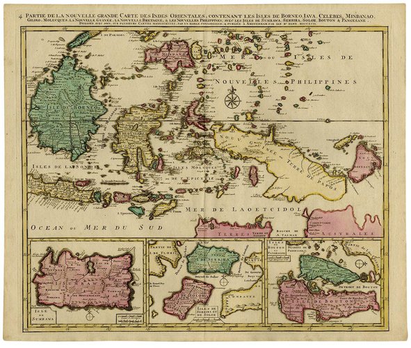Map of Indonesian Islands, 1792 for sale at Pamono