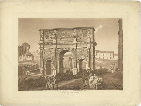 Abbot, Arch of Constantine, 1820, Paper for sale at Pamono