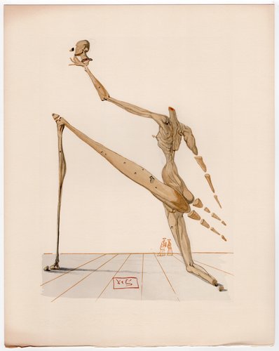 ダリ、Salvador Dali、巨匠、有名画家、LE BANQUIER ダリ、Salvador