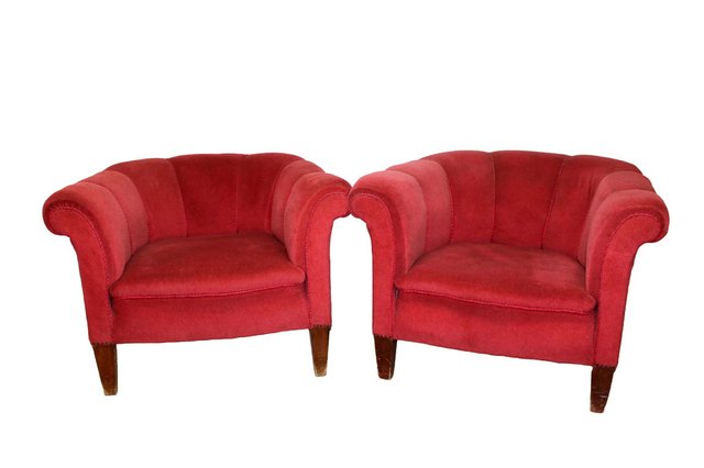 Vintage Armchairs, 1920s, Set of for sale at Pamono