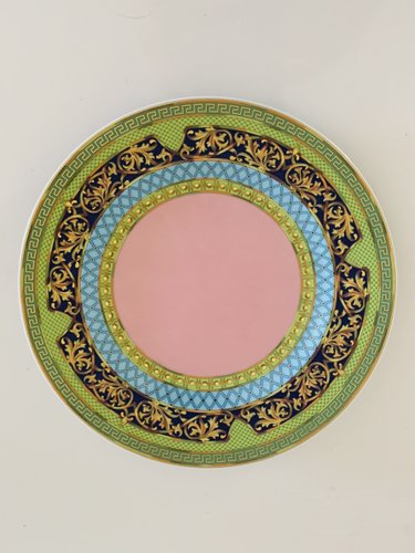 Rosenthal VersacヴェルサーチRussian Dream皿未使用品 Vintage Versace Russian Dream Porcelain Plate by Gianni Versace