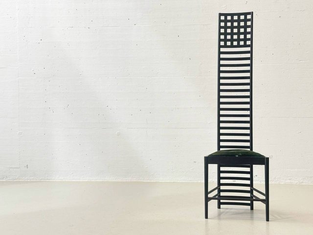 Hill House 1 Model Chair by Charles Rennie Mackintosh for
