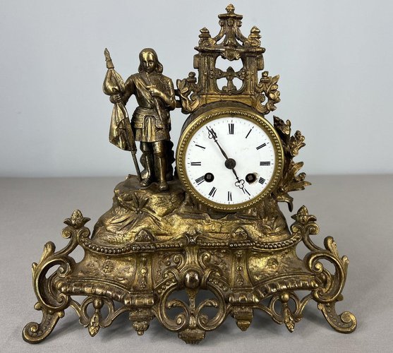 Antique Japy Frères Mantel Clock for sale at Pamono