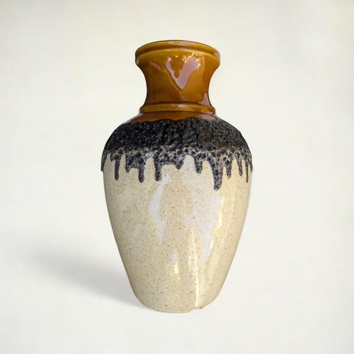 Vintage Fat Lava Model Number 66-40 Vase from Bay Keramik