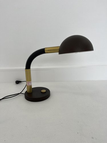 Vintage Brutalist Table Lamp by Egon Hillebrand for