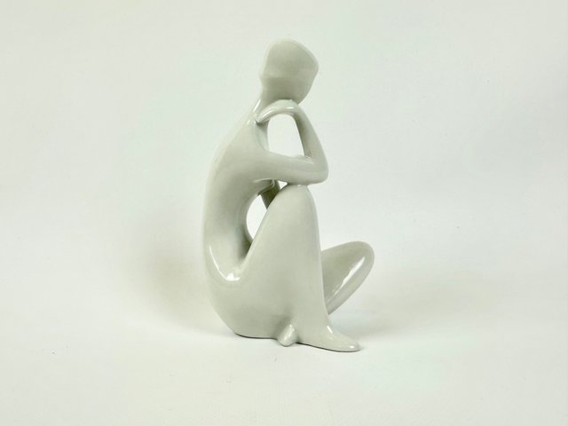 Czechoslovakian Porcelain Figurine by Jitka Forejtova for Royal Czechoslovakian Porcelain Figurine by Jitka Forejtova for Royal