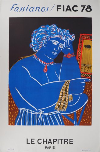 Alekos Fassianos, Thinker with a Watch (Fiac1978), Original