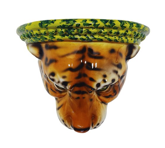 Tiger Ceramic Wall Shelf by Ceramiche Boxer for sale at Pamono