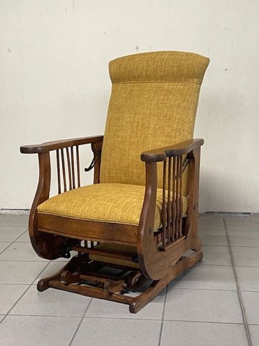 Antique Rocking Chair, 1890s for sale at Pamono