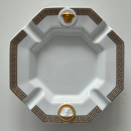 VERSACE gorgona メデューサ アッシュトレイ ローゼンタール gorgona-ashtray-by-versace-for
