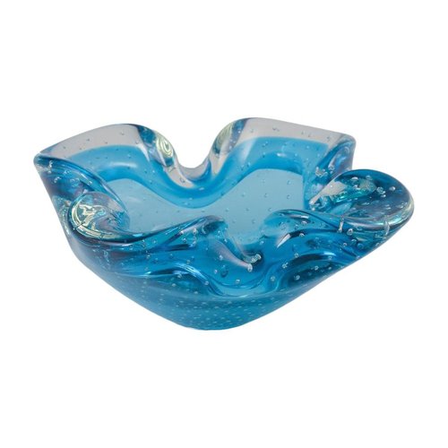 MURANO ARCHIMEDE SEGUSO ムラノ ブルー グラス MURANO ARCHIMEDE