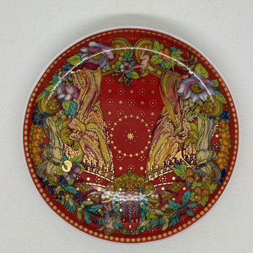 Le Reve De Noel Small Plate by Versace for Rosenthal, 2000 for