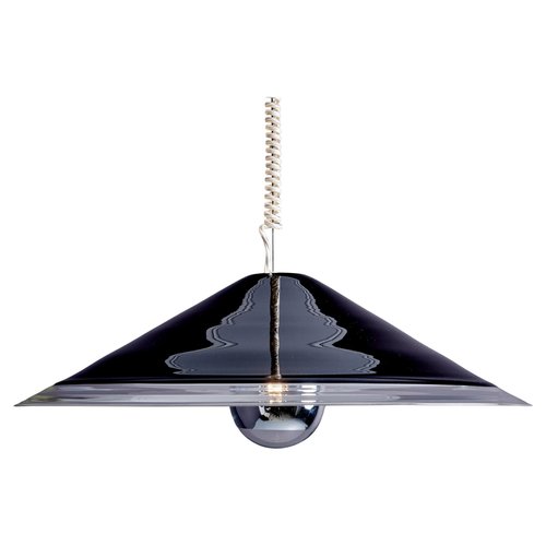 Round Murano Glass Pendant Lamp by Renato Toso for Leucos, 1960s