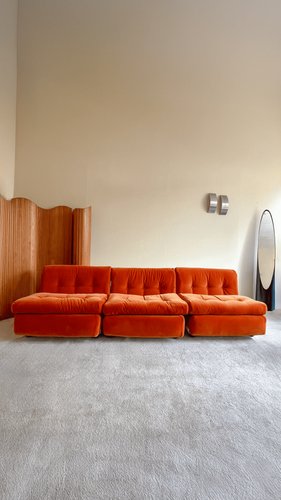 Modular Amanta Sofa by Mario Bellini for B&B Italia, 1970, Set of