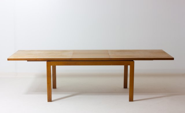 Abstracta Extendable Dining Table in Beech by Jos de Mey for Van